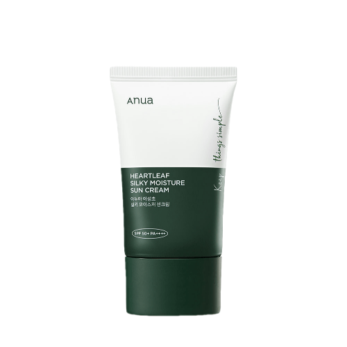 HEARTLEAF SILKY MOISTURE SUNCREAM 50ml (-)